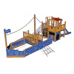 AHŞAP GEMİ OYUN PARKI 1