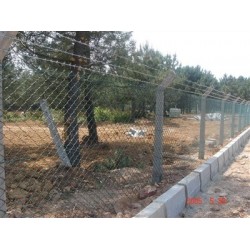 BETON DİREKLİ KAFES TEL ÇİT 5