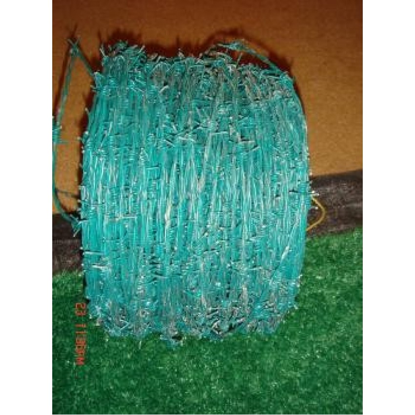 PLASTİK KAPLI DİKENLİ TEL